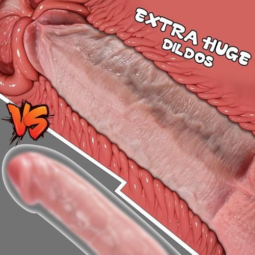 13 Inch Realistic Silicone Dildo with Suction Cup thumbnail 3