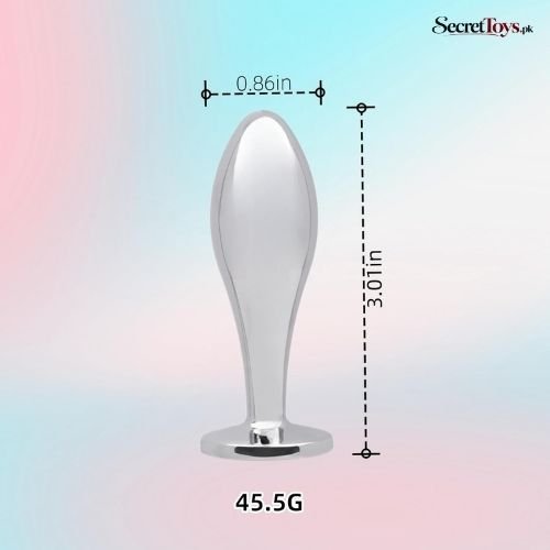Small Anal Plug for Beginners Pink G Spot Jewel Adult Toy thumbnail 2