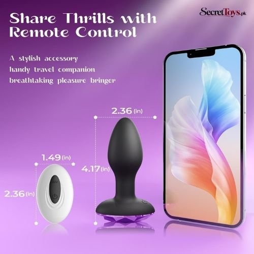 10 Mode Anal Vibrator and Prostate Massager Rotating Vibration Plug thumbnail 2