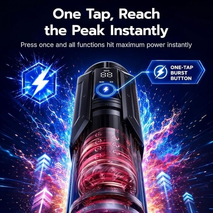 Male Masturbator Waterproof Stroker 7 Vibration Modes thumbnail 2