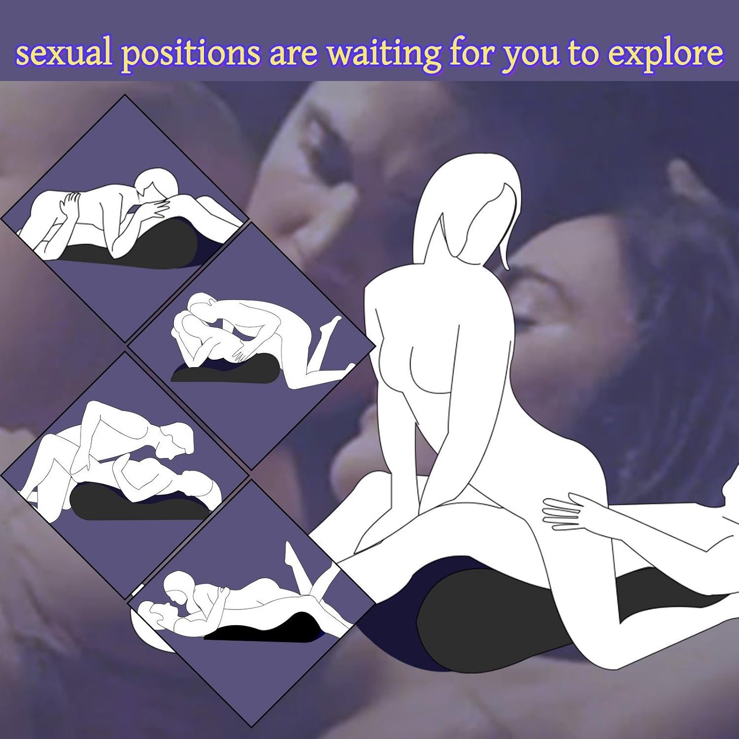 Buy Portable Positioning Sex Cushion for Couples thumbnail 2