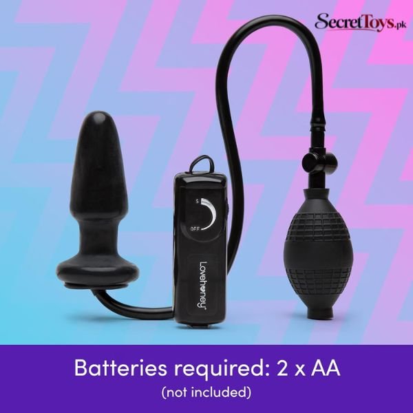 Lovehoney Inflatable Vibrating Butt Plug thumbnail 2