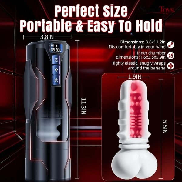 7 Thrusting Mode Male Masturbator Toy thumbnail 2