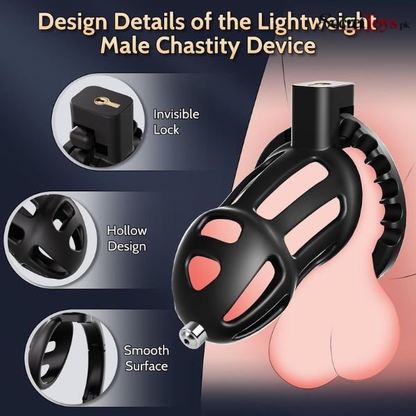 Lightweight Male Chastity Cage thumbnail 3