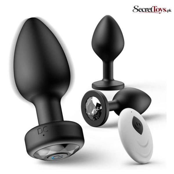 Remote Controlled Vibrating Anal Plug Kit